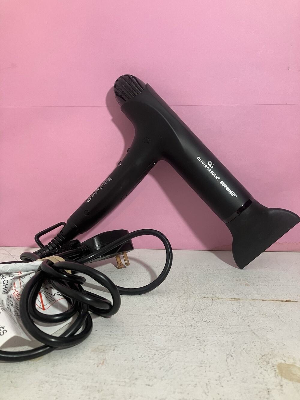 Olivia Garden SUPERHP Professional Hair Dryer Black